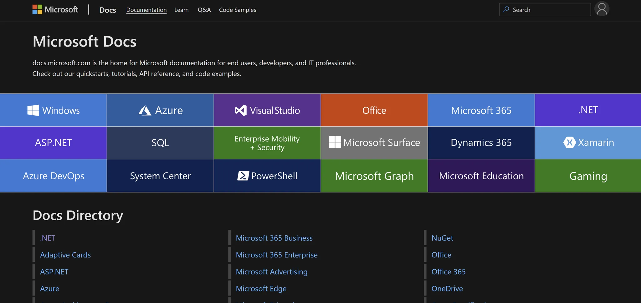 Microsoft Lean website